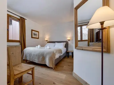 Un ou plusieurs lits dans un hébergement de l'établissement Duplex rénové à Val-d'Isère, confortable, 7 pers. - FR-1-862-16