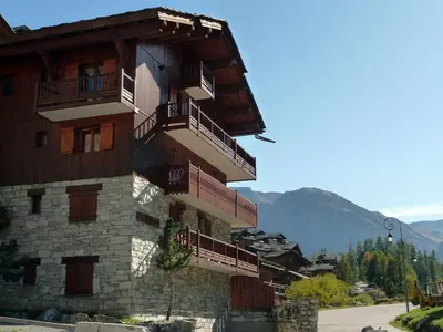 Vue générale sur la montagne ou vue sur la montagne depuis l'appartement