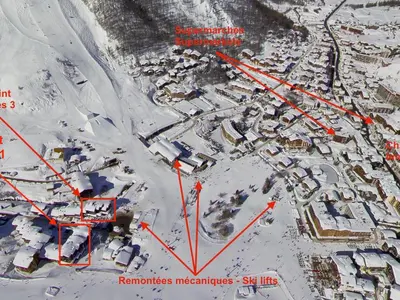 L'établissement Appartement Ski aux pieds avec Balcon et Parking à Val-d'Isère - FR-1-862-61 en hiver