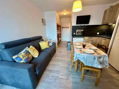 Cuisine ou kitchenette dans l'établissement Spot du FondBlanc - Arc 2000 - Ménage inclus - Ski à proximité - LaConciergerie du Varet