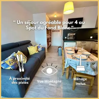 Spot du FondBlanc - Arc 2000 - Ménage inclus - Ski à proximité - LaConciergerie du Varet