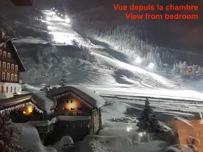 L'établissement Appartement lumineux Ski aux pieds avec Parking - FR-1-862-41 en hiver