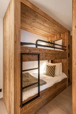 Un ou plusieurs lits dans un hébergement de l'établissement Apartment Onyx Val d'Isère - by EMERALD STAY