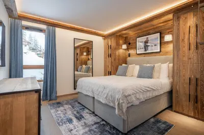 Un ou plusieurs lits dans un hébergement de l'établissement Apartment Onyx Val d'Isère - by EMERALD STAY