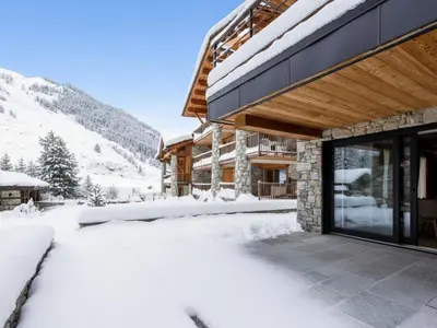 Vue générale sur la montagne ou vue sur la montagne depuis l'appartement