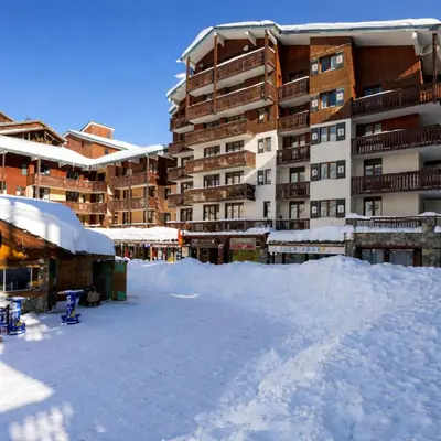 L'établissement Balcon des neiges en hiver