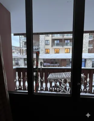 Balcon ou terrasse dans l'établissement Balcon des neiges
