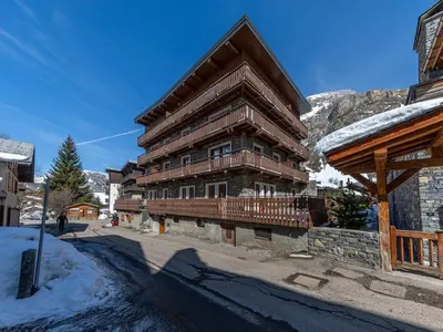 Vue générale sur la montagne ou vue sur la montagne depuis l'appartement