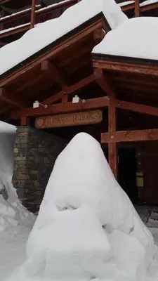 L'établissement 28 m2 apartment in Les Arcs 2000 en hiver
