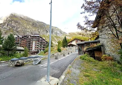 Vue générale sur la montagne ou vue sur la montagne depuis le B&B/chambre d'hôtes