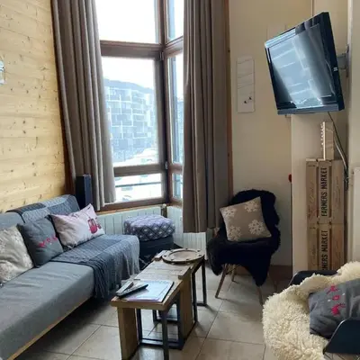 Bel espace proche des pistes