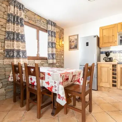 Appartement 3 étoiles pour 6 à Aussois avec terrasse et WiFi - FR-1-508B-60