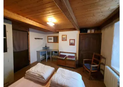 Un ou plusieurs lits dans un hébergement de l'établissement Au coeur du village Val Cenis Bramans