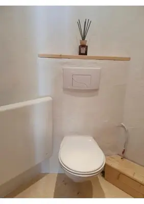 Salle de bains dans l'établissement Au coeur du village Val Cenis Bramans