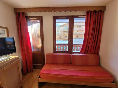 Télévision ou salle de divertissement dans l'établissement Val d'Isère - Appartement 3 pièces, 6 pers, animaux admis - FR-1-411-1021