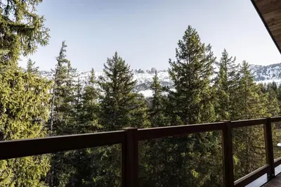 Plan de l'établissement Penthouse in Courchevel Moriond Belvedere district