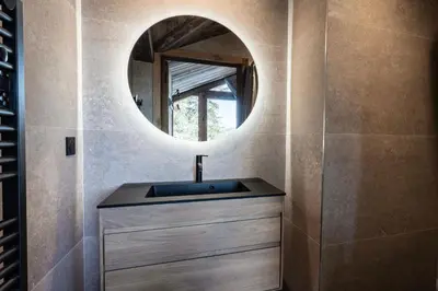 Plan de l'établissement Penthouse in Courchevel Moriond Belvedere district