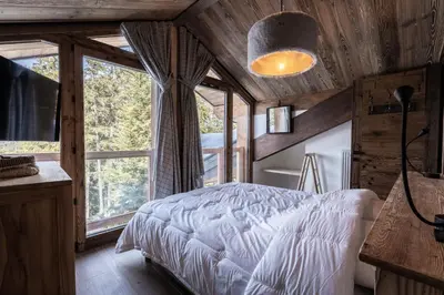 Plan de l'établissement Penthouse in Courchevel Moriond Belvedere district