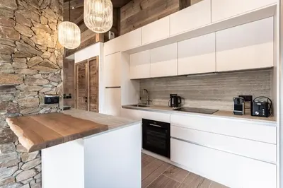 Plan de l'établissement Penthouse in Courchevel Moriond Belvedere district