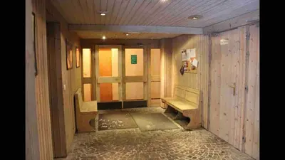 Plan de l'établissement Studio cabin for 2 adults and 2 childrens with private parking