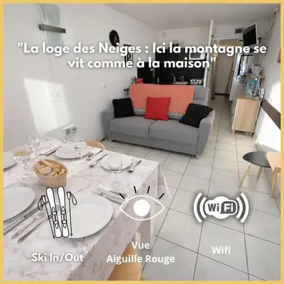 La Loge des Neiges - Ménage inclus - Lits faits - Ski IN-OUT - Arc 2000 - La conciergerie du Varet