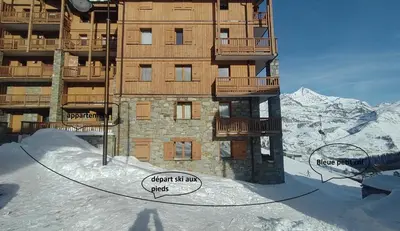 Plan de l'établissement Tignappart ski and park