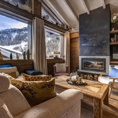 Apartment - fireplace & terrace - 2 min to slopes