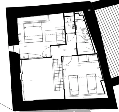 Plan de l'établissement La Sarrasine