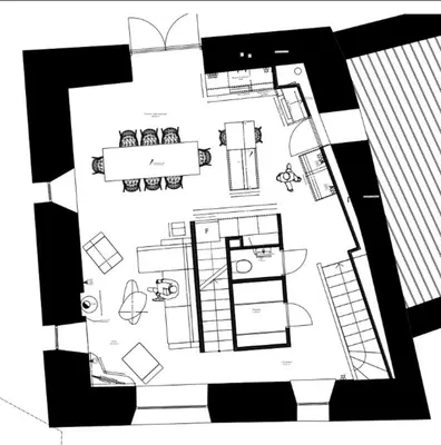 Plan de l'établissement La Sarrasine