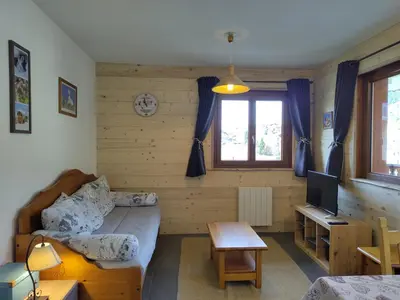 Plan de l'établissement Appartement Confortable à Aussois pour 4 avec Balcon et Parking - FR-1-508B-62