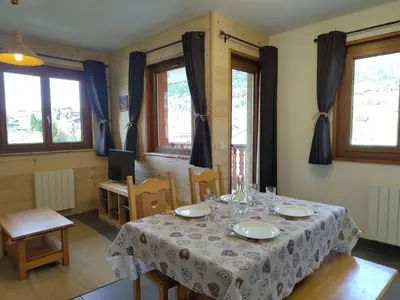 Plan de l'établissement Appartement Confortable à Aussois pour 4 avec Balcon et Parking - FR-1-508B-62