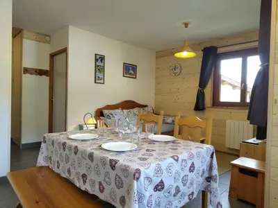 Plan de l'établissement Appartement Confortable à Aussois pour 4 avec Balcon et Parking - FR-1-508B-62