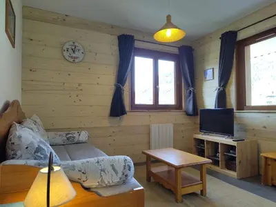 Plan de l'établissement Appartement Confortable à Aussois pour 4 avec Balcon et Parking - FR-1-508B-62