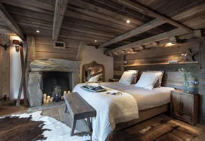 Un ou plusieurs lits dans un hébergement de l'établissement SmartStay Chalet Ruitor Sainte-Foy-Tarentaise