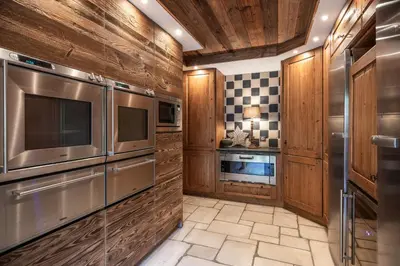 Cuisine ou kitchenette dans l'établissement SmartStay Chalet Ruitor Sainte-Foy-Tarentaise