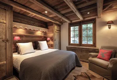 Un ou plusieurs lits dans un hébergement de l'établissement SmartStay Chalet Ruitor Sainte-Foy-Tarentaise