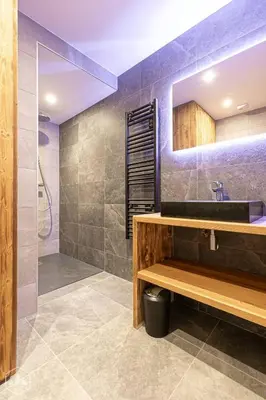 Salle de bains dans l'établissement Marmotton 101 - Duplex à coté des pistes