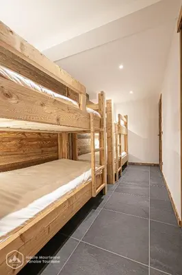 Un ou plusieurs lits dans un hébergement de l'établissement La Sittelle - Appartement neuf en face du télésiège