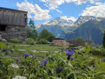 Paysage naturel près de la maison de vacances