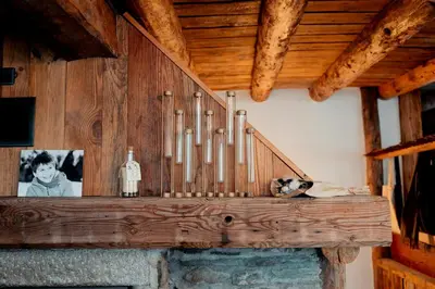 Plan de l'établissement Historic Alpine Chalet With Mountain Views