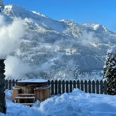 Historic Alpine Chalet With Mountain Views