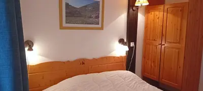 Un ou plusieurs lits dans un hébergement de l'établissement Terrasses E 208 - PARC NAT VANOISE appart 4 pers