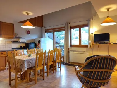 Plan de l'établissement Appartement spacieux 8 personnes avec parking sur place - FR-1-508B-33