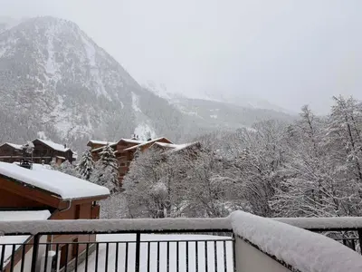 L'établissement Charmant Appartement avec Grande Terrasse ouest, 2P - 6 Pers. - FR-1-464-264 en hiver