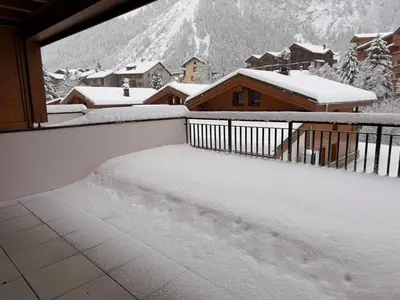 L'établissement Charmant Appartement avec Grande Terrasse ouest, 2P - 6 Pers. - FR-1-464-264 en hiver