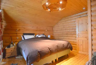 Un ou plusieurs lits dans un hébergement de l'établissement le chalet
