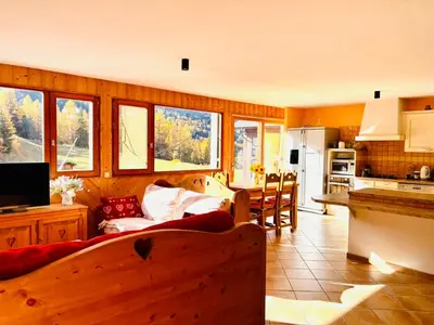 Cuisine ou kitchenette dans l'établissement VALØ VAL CENIS - Vue Panoramique et Ski aux Pieds -