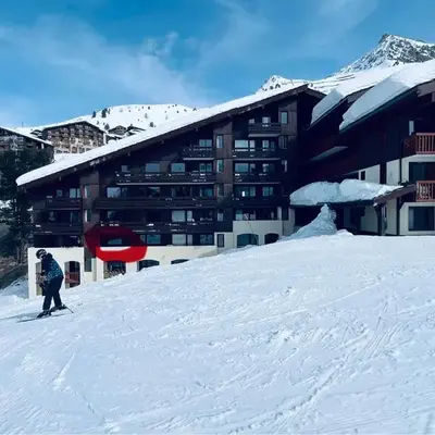 Belle Plagne Le QUARTZ Ski aux pieds