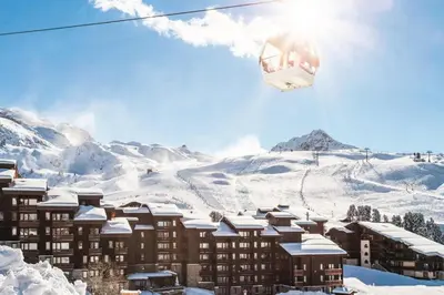 L'établissement Résidence Les Chalets des Arolles - maeva Home - Studio au pied des pistes vue montagne 4 personnes - Sélection MAE-6103 en hiver