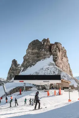 L'établissement Hotel Le Genepy en hiver
